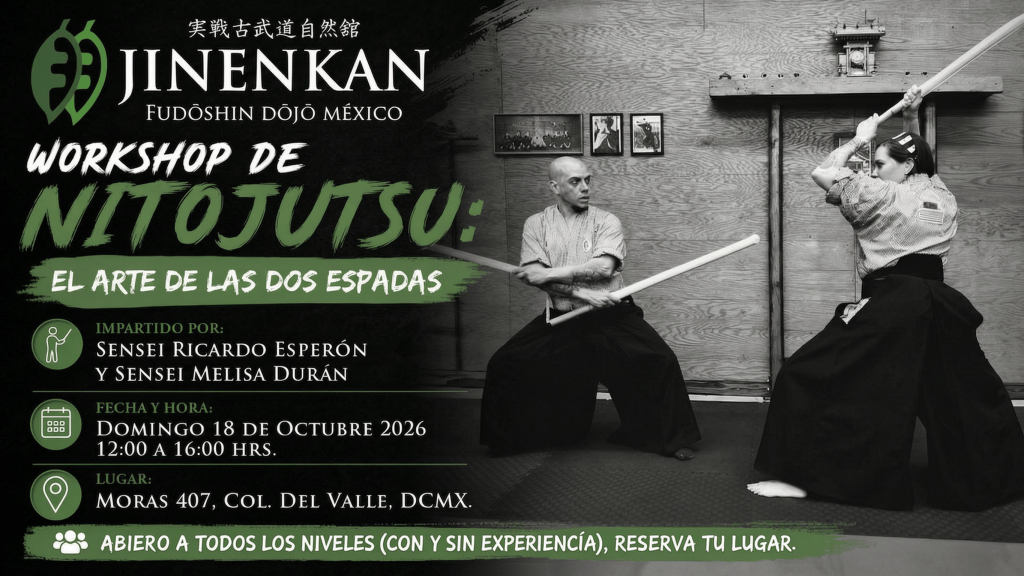 Nitojutsu Workshop – Mexico City – October&nbsp;2026